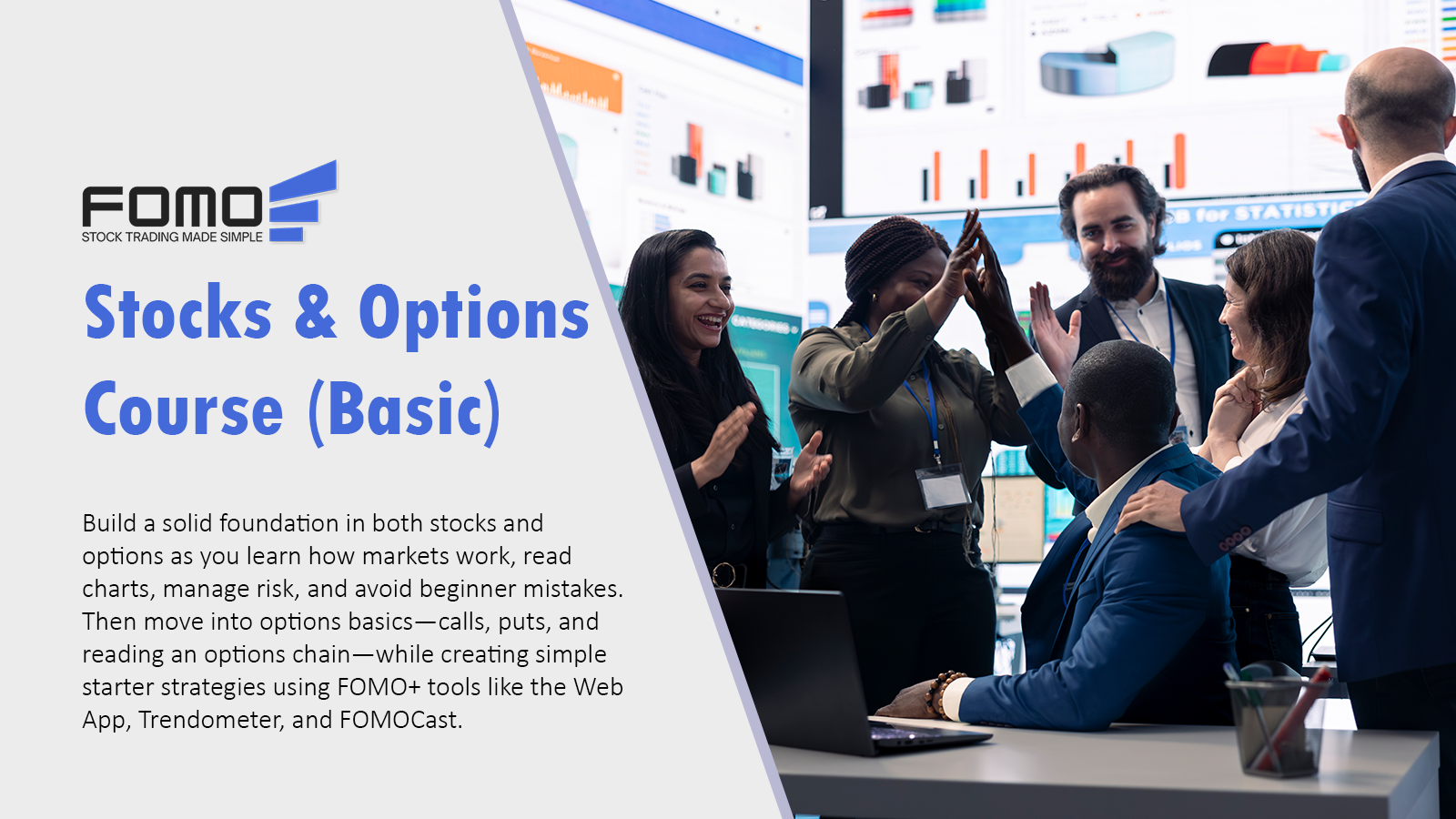 Stocks and Options Trading Course (Basic)