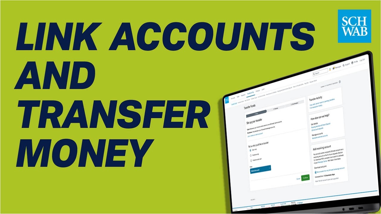 How to Link Accounts and Transfer Money into Charles Schwab video thumbnail
