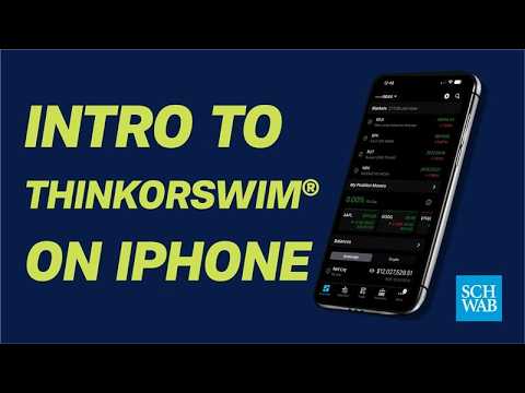 thinkorswim mobile for iPhone video thumbnail