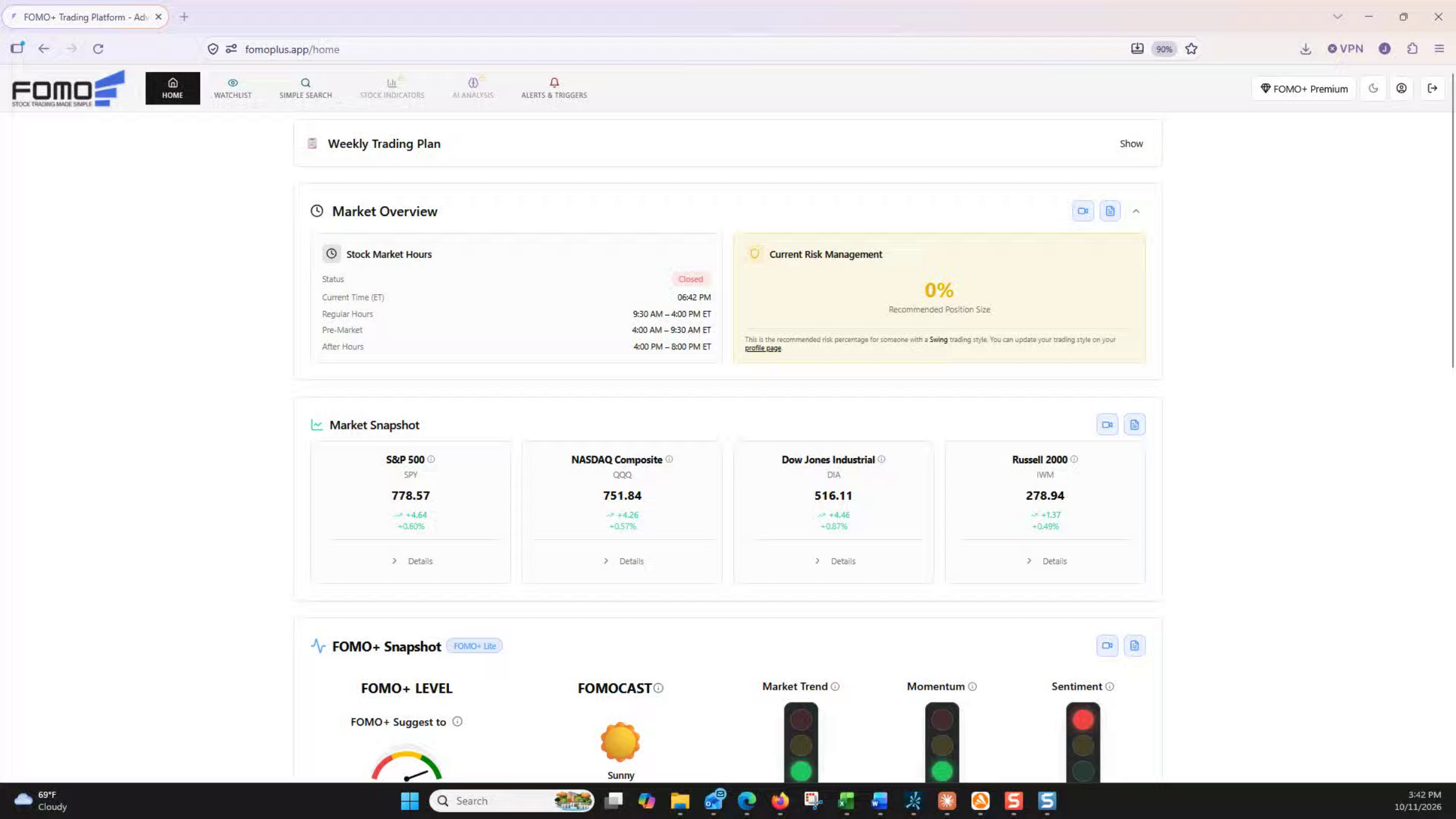 Navigating the FOMO+ Web App lesson video thumbnail