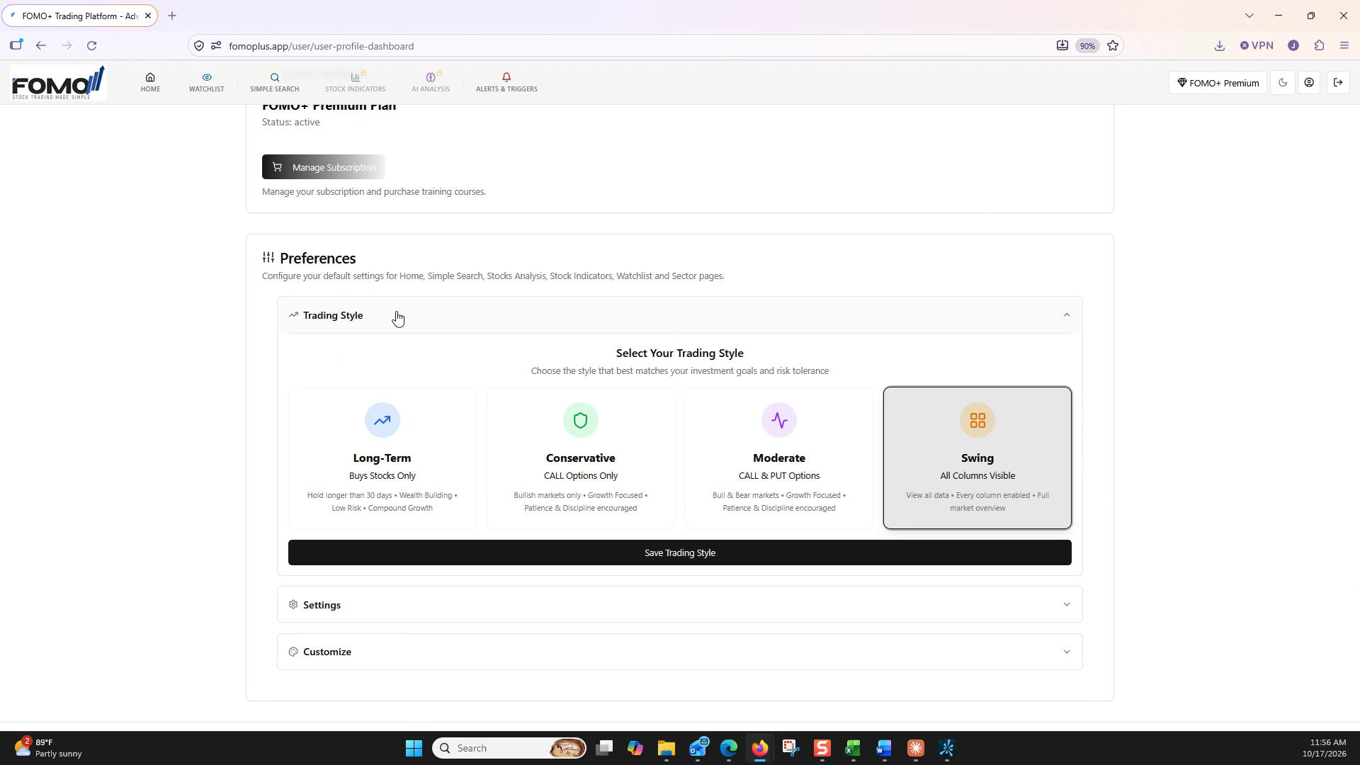 Navigating the FOMO+ Web App lesson video thumbnail