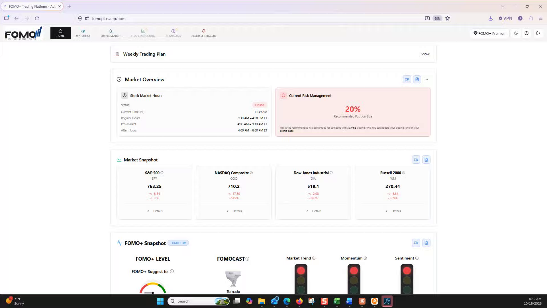 Navigating the FOMO+ Web App lesson video thumbnail