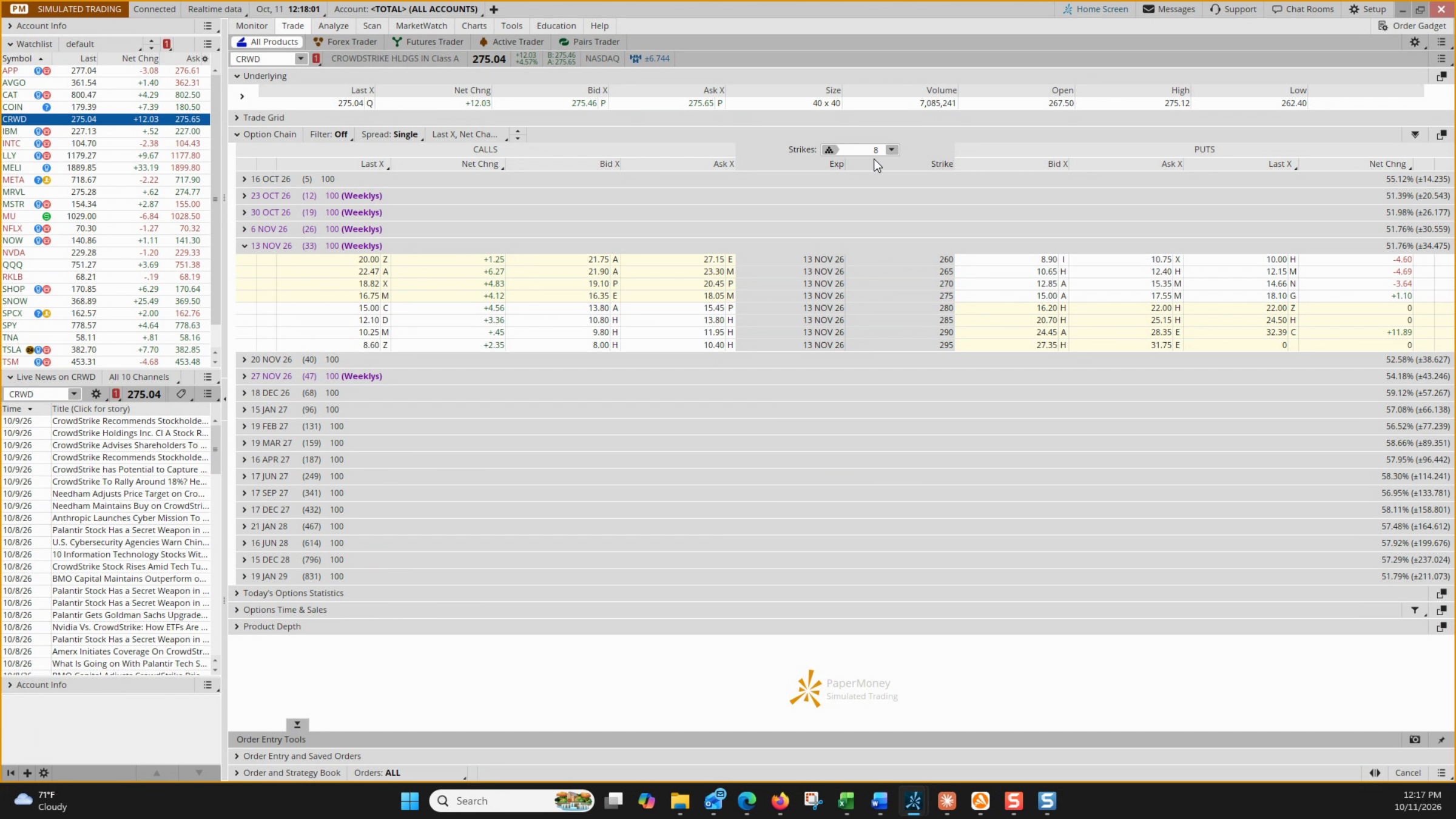 Navigating ThinkorSwim App lesson video thumbnail